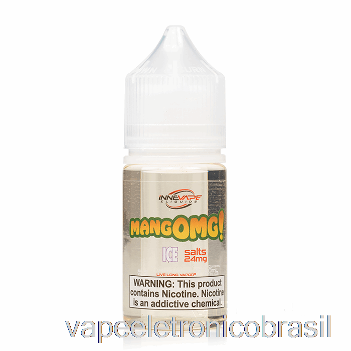 Vape Eletrônico Mangomg! Sais De Gelo - Innevape E-líquido - 30ml 50mg